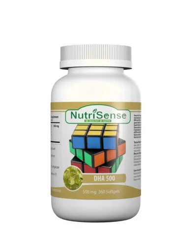 Nutrisense DHA 500 500mg 360Softgels