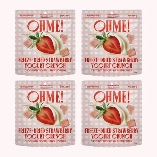 OHME! Bundle of Strawberry Yogurt Crunch - 10 Minis 88g