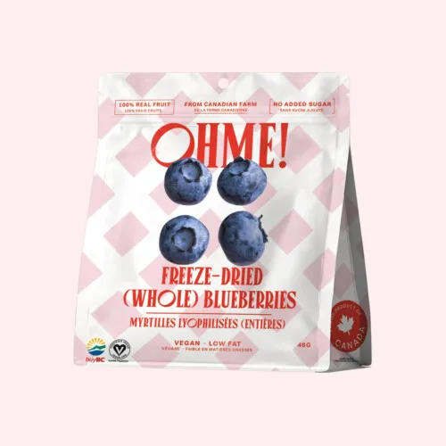 OHME! Freeze Dried Blueberries - Whole 46g