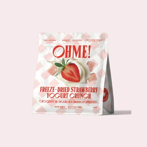 OHME! Freeze Dried Strawberry Yogurt Crunch 44g
