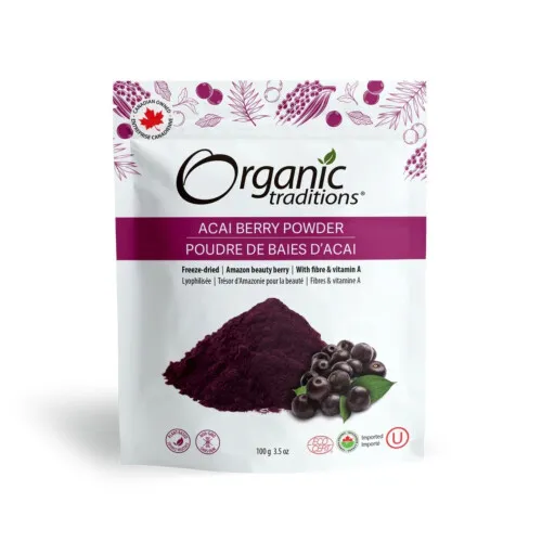 Organic Traditions Acai Berry Powder 100g@