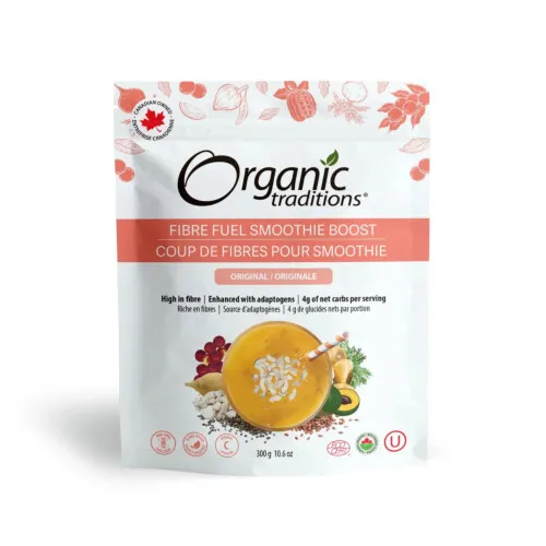 Organic Traditions Fibre Fuel Smoothie Boost Original 300g @
