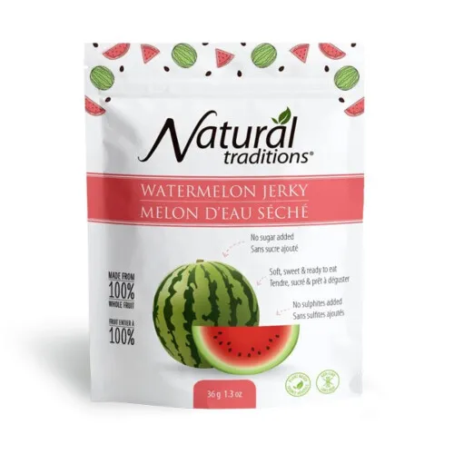 Organic Traditions Watermelon Jerky 36g 1.3Oz @