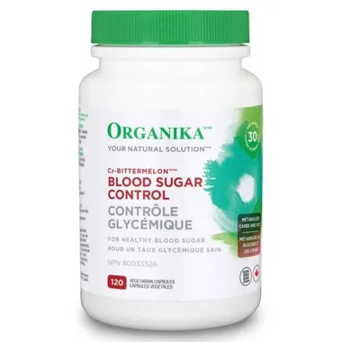 Organika Blood Sugar Control 120Vcaps