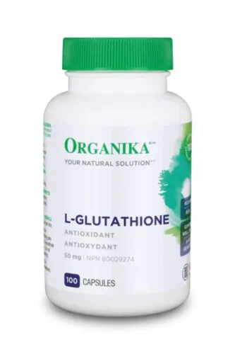 Organika L-Glutathione 50mg 100Capsules
