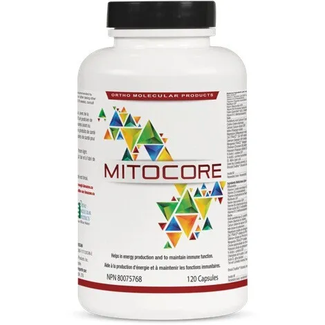 Ortho Molecular Mitocore 120Capsules @