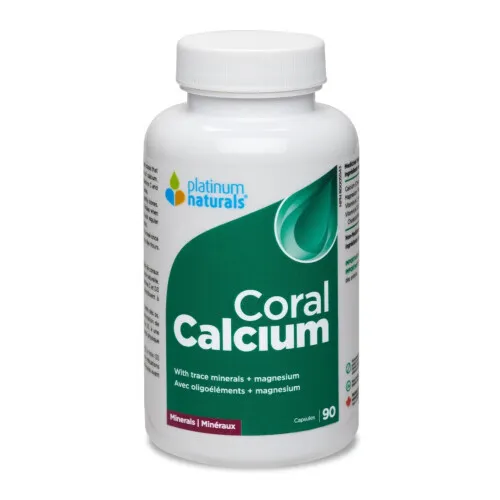 Platinum Naturals Coral Calcium Minerals 90 Capsules @