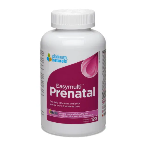 Platinum Naturals Easymulti Prenatal 120 Softgels @