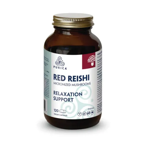 Purica Red Reishi 120 Vegi Caps @