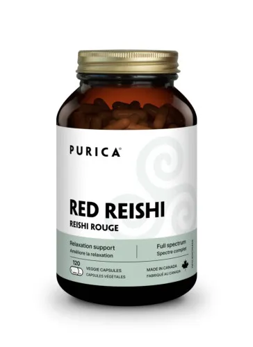 Purica Red Reishi 120 Vegi Caps @