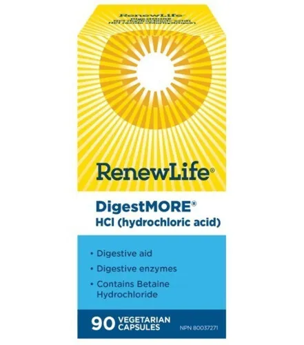 Renew Life DigestMORE HCI 90Vcaps