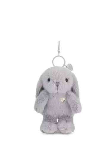 Snuggle Bunnies Penelope the Bunny Keyring - Silver