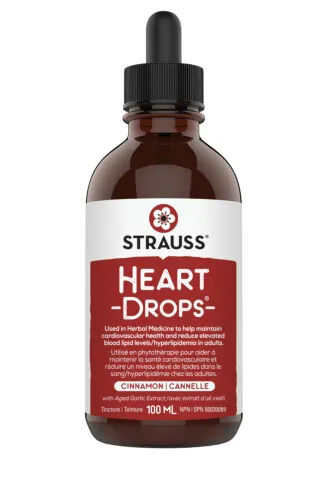 Strauss Heartdrops Cinnamon 100ml