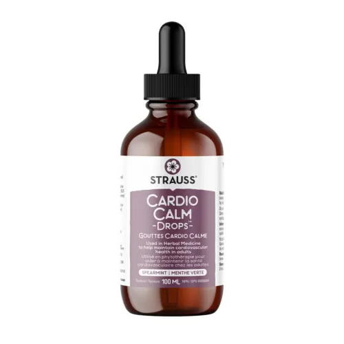 Strauss Naturals Cardio Calm Drops - Spearmint Flavour 100ml