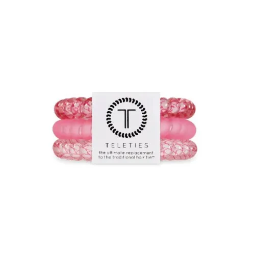TELETIES Pink and Powerful Small Pack of 3