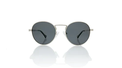 WINKNIKS PARKER Brushed Silver Stainless Frame - Charcoal Lens