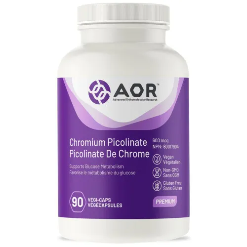 AOR Chromium Picolinate 90 VegiCaps