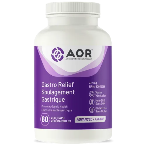 AOR Gastro Relief 60 VegiCaps