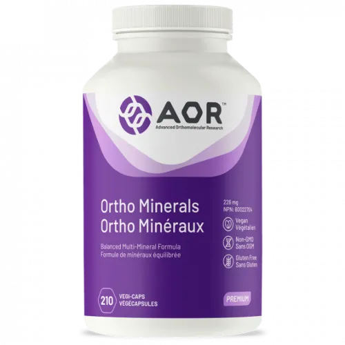 AOR Ortho Minerals 210 VegiCaps