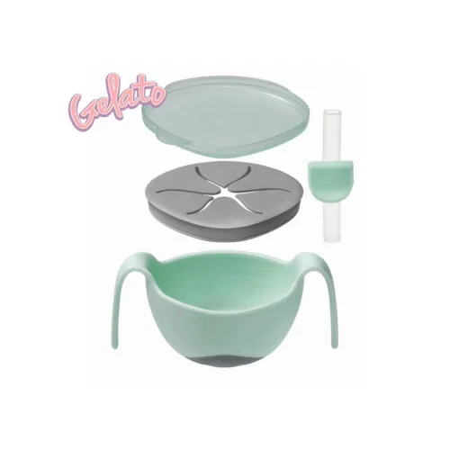 b.box Gelato Bowl + Straw - Pistachio