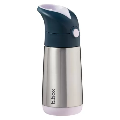 b.box Insulated Drink Bottle 350ml - Indigo Rose