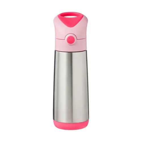 b.box Insulated Drink Bottle 500ml - Flamingo Fizz