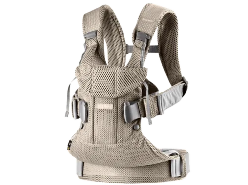 BabyBjorn Baby Carrier One Air Greige 3D Mesh NEW