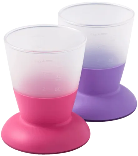 BabyBjorn Cup-Purple/Pink 2Pck