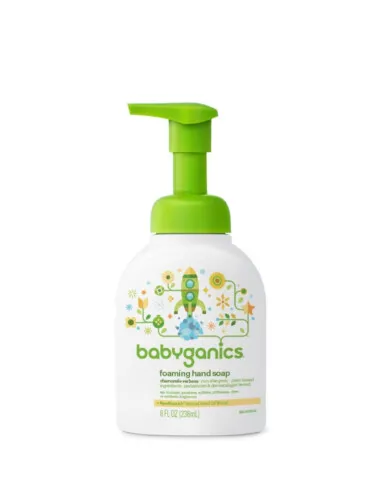 Babyganics Foaming Hand Soap Chamomile Verbena 8oz 236ml