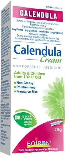 Boiron Calendula Cream Erythema, Dry Patches, Cracked or Chapped Skin 70g