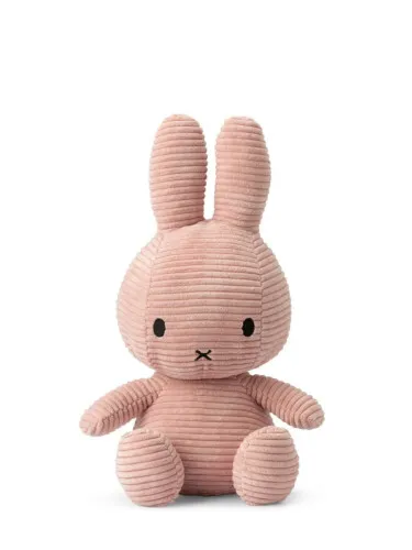 Bon Ton Toys Plush Miffy ECO Corduroy Pink 13"