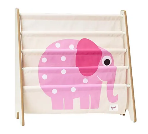 3 Sprouts Book Rack elephant