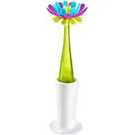 boon FORB Silicone Brush and Soap Dispensing Bottle Brush