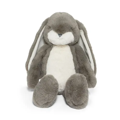Bunnies By The Bay Little Floppy Nibble Bunny Plush Toy 12"- Coal