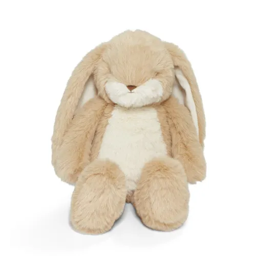 Bunnies By The Bay Little Floppy Nibble Bunny Plush Toy 12" - Almond Joy