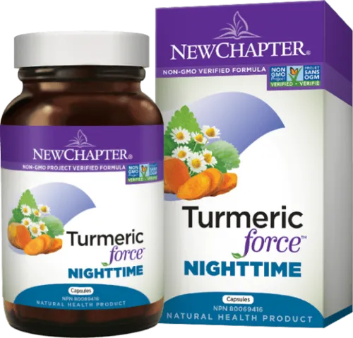 New Chapter Turmeric Force NightTime 48Capsules @