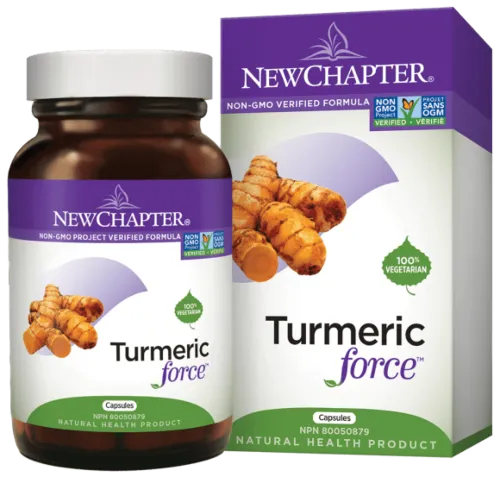 New Chapter Turmeric Force 120 Capsules @