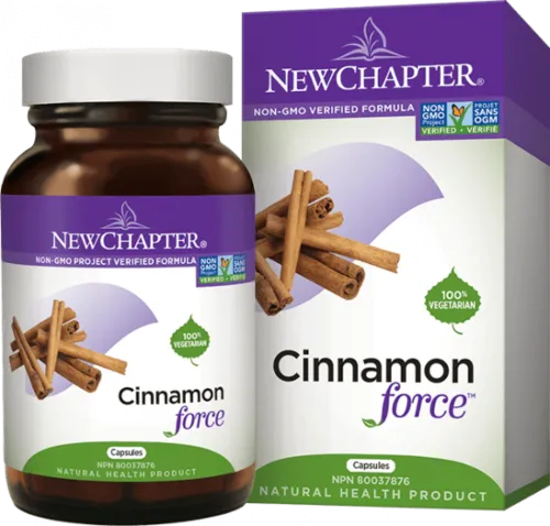 New Chapter Cinnamon Force 60 Capsules