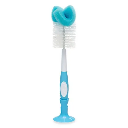 Dr Brown's Natural Flow Deluxe Baby Bottle Brush - Blue