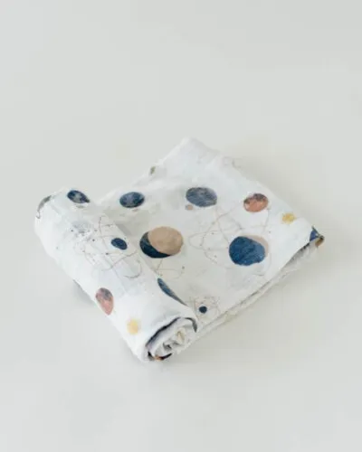 Little Unicorn Cotton Muslin Swaddle Single Planetary