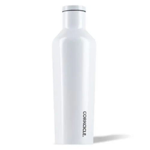 Corkcicle Canteen -16oz Dipped Modernist White
