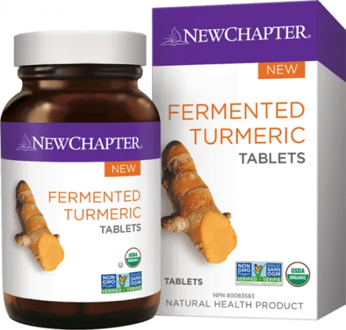 New Chapter Fermented Turmeric Tablets 48 Tablets