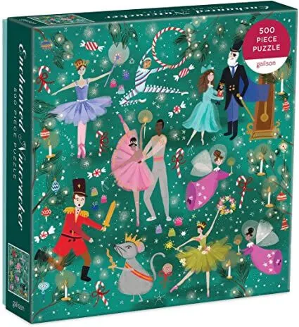 Galison Enchanted Nutcracker 500 Piece Puzzle