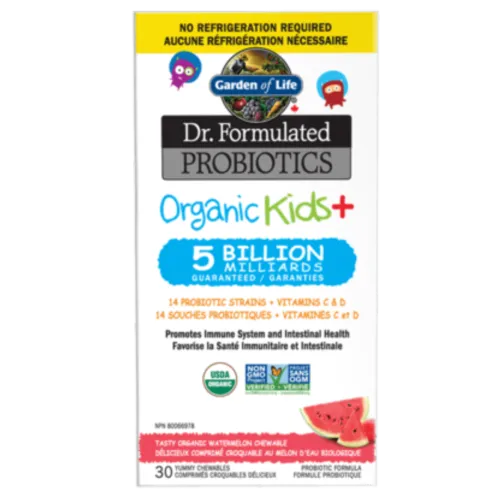 Garden of Life Dr. Formulated Kids Probiotic  - Watermelon 30 chewables @