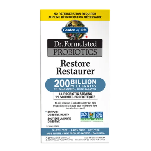 Garden of Life Dr. Formulated Probiotics Restore 28VCapsules @