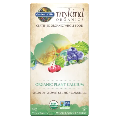 Garden of Life MyKind Organics Organic Plant Calcium 90 Tablets @