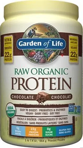 Garden of Life Raw Organic Protein Chocolate 664g @