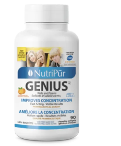 NutriPur Genius Kids & Teens 90 Softgels