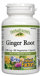Natural Factors Ginger Root Extract 90 Vcap