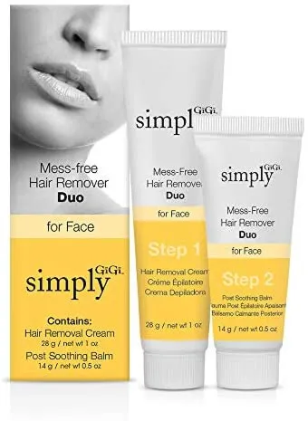 Gigi Simply Gigi Mess Free Hair Remover Duo for Face 28g @